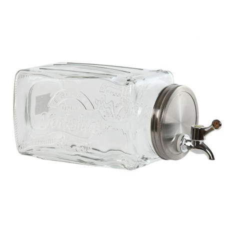 Water Dispenser Home ESPRIT Transparent Metal Crystal 13 x 13,5 x 3...