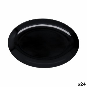 Tray Quid Select Basic Black Melamin 30,5 x 21,2 cm (24 Units) |  P...