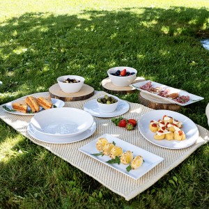 Schale Quid Select Basic Weiß Melamine 25 x 18 cm (24 Stück) |  Ges...