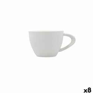 Tasse Bidasoa Fosil Blanc 220 ml (8 Unités) |  Tasses et thermos   ...