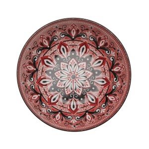 Salatschüssel Versa Rot aus Keramik Porzellan 22,5 x 9 x 22,5 cm | ...
