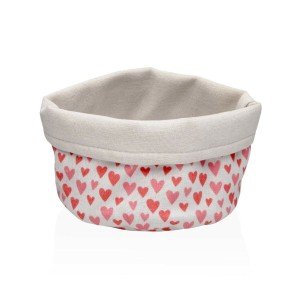 Brotkorb Versa Amore Herzen 14 x 10 x 17 cm |  Küchenboxen und Brot...