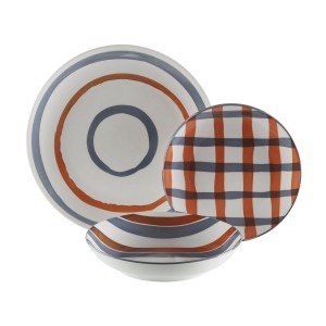 Tableware Versa Anette Porcelain 18 Pieces |  Plates, platters and ...