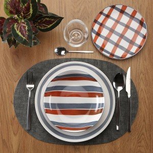 Tableware Versa Anette Porcelain 18 Pieces |  Plates, platters and ...