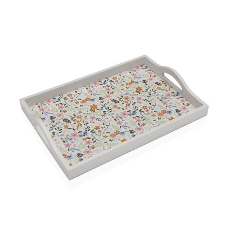 Schale Versa Holz MDF 24 x 4,5 x 34 cm Blomster |  Geschirr, Tablet...