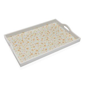 Schale Versa Clivia Holz MDF 30 x 5 x 45 cm |  Geschirr, Tabletts u...