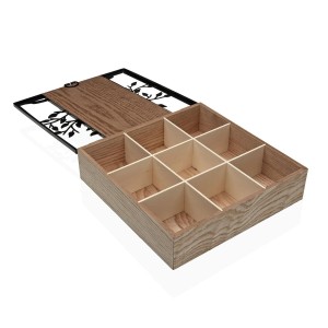 Teebox Versa Holz 24,8 x 6,2 x 24 cm Lebensbaum |  Weiteres Zubehör...