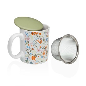 Tasse avec filtre pour infusions Versa Fleurs |  Tasses et thermos ...