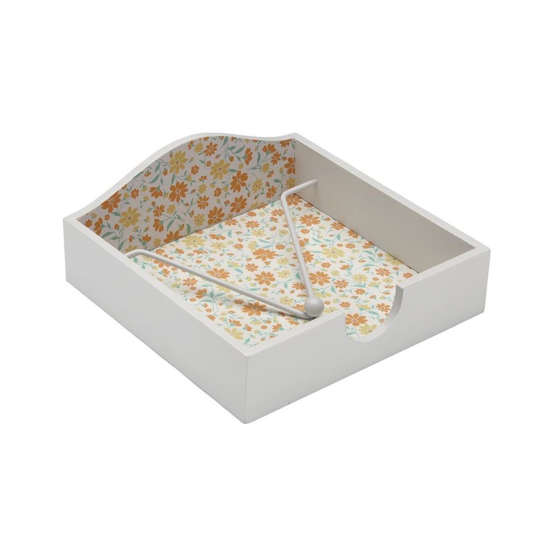 Napkin holder Versa Clivia MDF Wood 18 x 7 x 18 cm |  Other accesso...