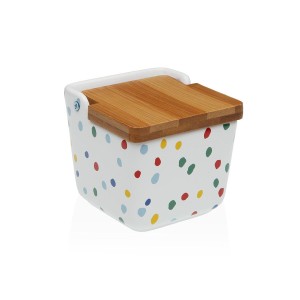 Salzstreuer mit Deckel Versa DOTTY aus Keramik 8,8 x 8,5 x 8,8 cm |...