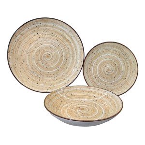 Tableware Versa Lua Porcelain 18 Pieces |  Plates, platters and tra...