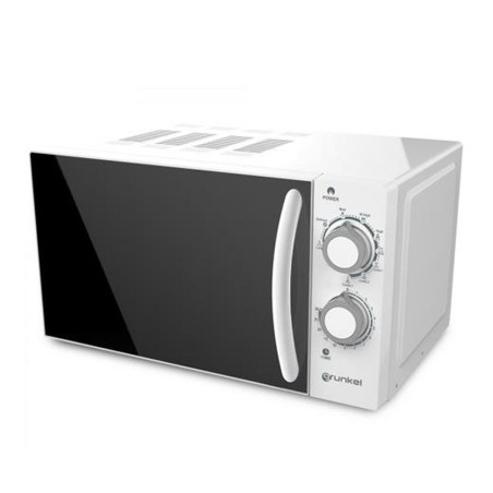 Mikrowelle mit Grill Grunkel Weiß 700 W 20 L |  Mikrowellenherde   ...
