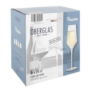 Coupe de champagne Inde Passion 250 ml 6 Pièces |  Verres et carafe...
