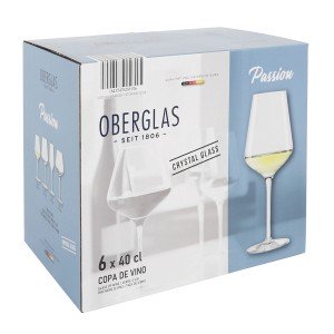 Wine glass set Inde Passion 400 ml 6 Pieces |  Glasses, cups and ju...