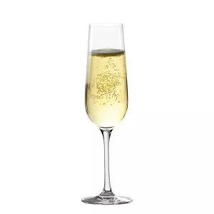 Champagne glass Inde Sensation Ø 5 cm 220 ml 6 Pieces |  Glasses, c...