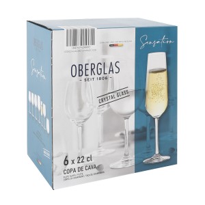 Champagnerglas Inde Sensation Ø 5 cm 220 ml 6 Stücke |  Gläser und ...