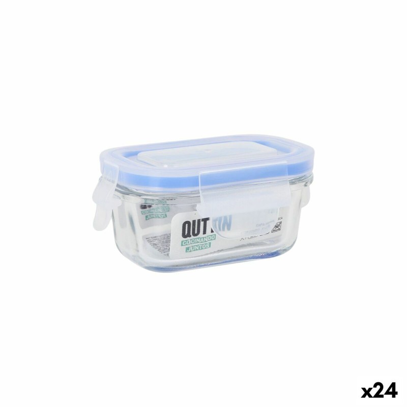 Lunch box Inde Quttin Rectangular 120 ml 11 x 8 x 5,1 cm (24 Units)... Lunch box Inde Quttin Rectangular 120 ml 11 x 8 x 5,1 cm (24 Units)...
