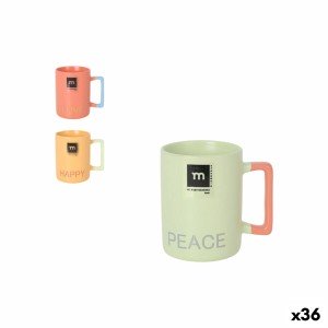 Tasse de café et de thé La Mediterránea Love & Peace 180 ml (36 Uni...
