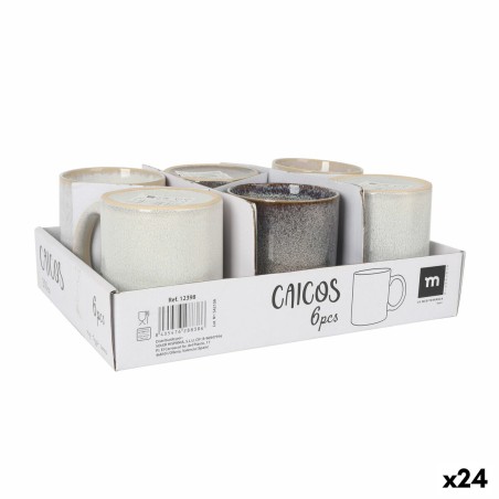 Mug La Mediterránea Caicos Rectangular 300 ml (24 Units) |  Cups an...