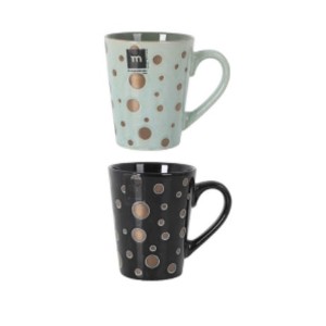 Mug La Mediterránea Lunas 400 ml (18 Units) |  Cups and Thermoses  ...