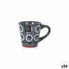 Cup La Mediterránea Almudena Blue 90 ml (36 Units) |  Cups and Ther...
