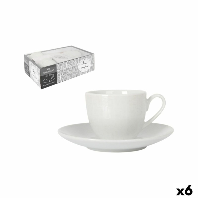 Coffee Set Santa Clara 90 ml (6 Units) |  Cups and Thermoses   | Ch...