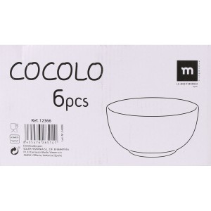 Bowl La Mediterránea Cocolo 500 ml 0,5 L (24 Units) |  Plates, plat...