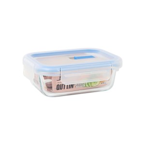 Lunchbox hermetisch Quttin Durchsichtig rechteckig 375 ml (12 Stück...
