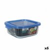 Lunchbox hermetisch Quttin Blau Durchsichtig 750 ml (6 Stück) |  Br...