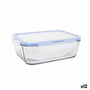 Lunchbox hermetisch LAV Grau Durchsichtig 1,2 L (12 Stück) |  Brotd...