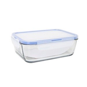 Lunchbox hermetisch LAV Grau Durchsichtig 1,2 L (12 Stück) |  Brotd...