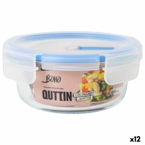 Lunchbox hermetisch Quttin Boho Durchsichtig 0,4 l (12 Stück) |  Br...