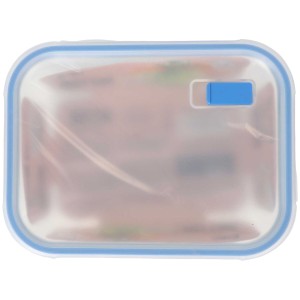 Hermetic Lunch Box Quttin Boho Transparent Rectangular 1,5 L (6 Uni...
