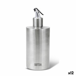 Ölfläschchen Quttin Silberfarben Edelstahl 550 ml (12 Stück) |  Gew...