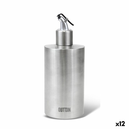 Huilier Quttin Argenté Acier inoxydable 550 ml (12 Unités) |  Saliè...