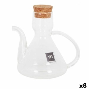 Huilier La Mediterránea Bell Transparent Silicone Verre Borosilicat...