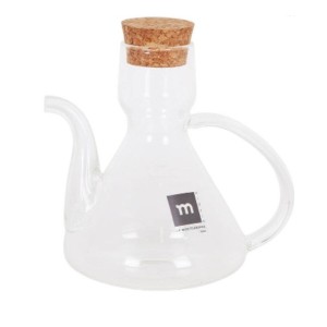 Huilier La Mediterránea Bell Transparent Silicone Verre Borosilicat...