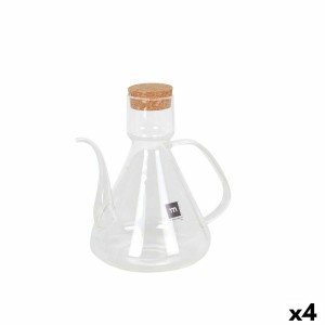 Cruet La Mediterránea Bell Transparent Silicone Borosilicate Glass ...