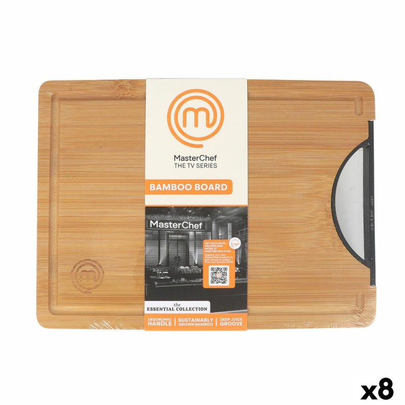 Cutting board MasterChef 27 x 20 cm (8 Units)