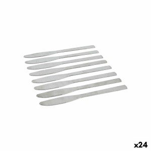 Messerset Privilege Silberfarben Edelstahl 19,8 cm 8 Stücke (24 Stü...