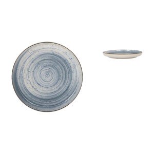 Serving Platter La Mediterránea Swirl Circular Ø 15,4 x 2,1 cm (24 ...