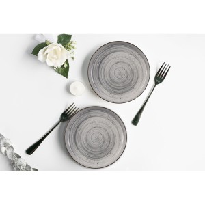 Serving Platter La Mediterránea Vortex Circular Ø 15,4 x 2,1 cm (24...
