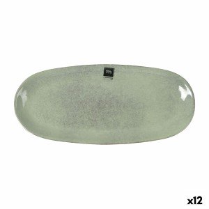 Serving Platter La Mediterránea Macarella green Oval 33 x 14,8 x 2,...