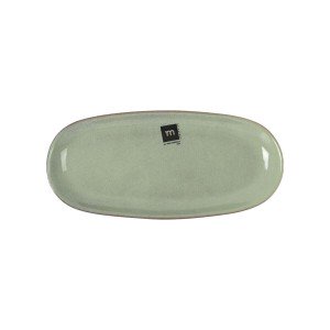 Serving Platter La Mediterránea Macarella green Oval 25 x 12 x 2,2 ...