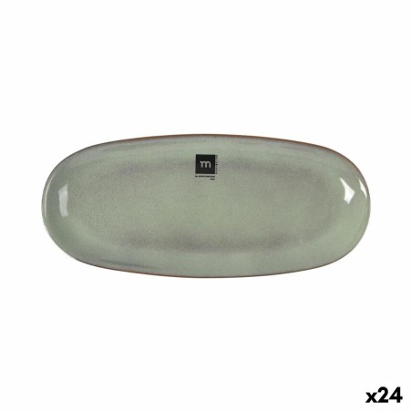 Kochschüssel La Mediterránea Macarella green Oval 29 x 13,5 x 2,4 c...