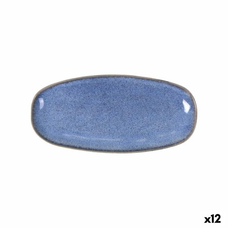 Kochschüssel La Mediterránea Macarella blue Oval 33 x 14,8 x 2,7 cm...