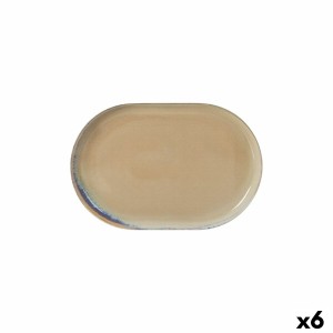 Serving Platter La Mediterránea Cies Oval 25 x 15 x 2,2 cm (6 Units...