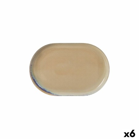 Serving Platter La Mediterránea Cies Oval 25 x 15 x 2,2 cm (6 Units...