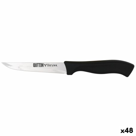 Kitchen Knife Quttin Kasual Black Silver 22 x 2 x 1,5 cm Multi-use (48 Units)