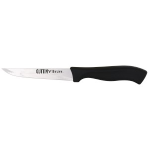 Kitchen Knife Quttin Kasual Black Silver 22 x 2 x 1,5 cm Multi-use (48 Units)